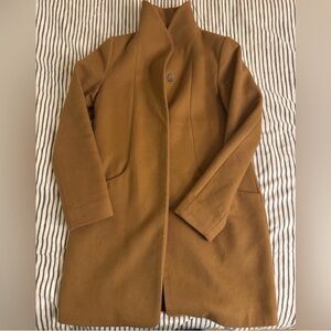 Aritzia Wilfred Wool & Cashmere Tailored Cocoon Coat